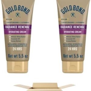NWT gold bond, radiance renewal, hydrating cream -set of two